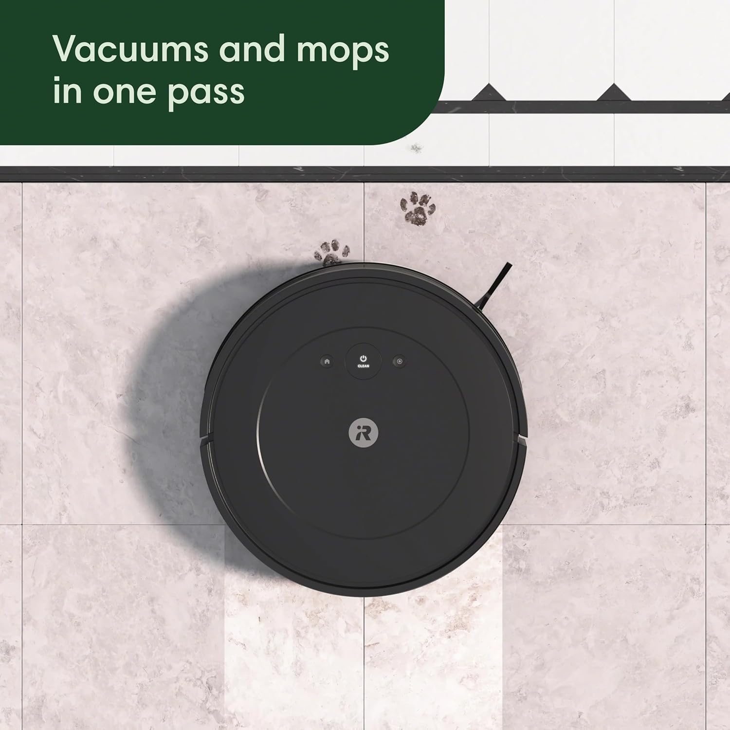 Robot Vacuum Mop Combo Y0140 - Smart Navigation & Powerful Suction