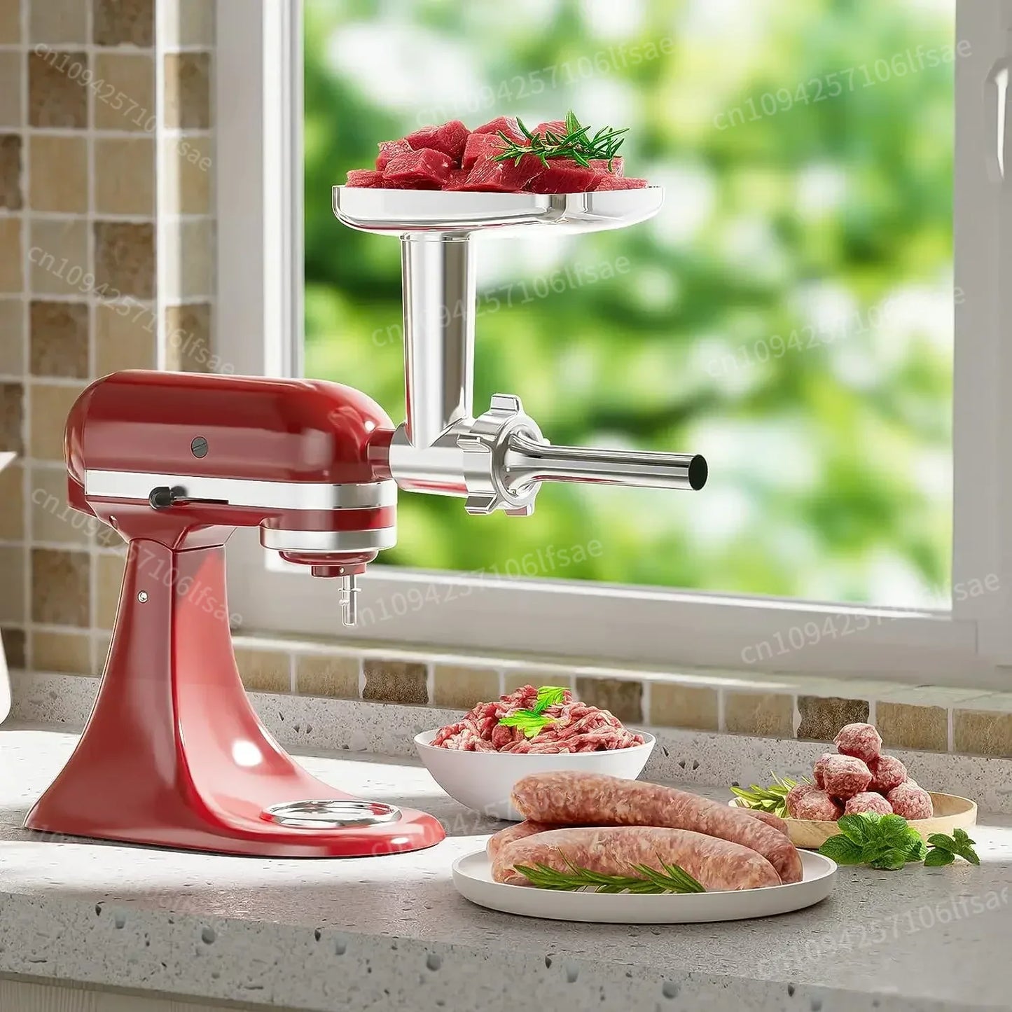 KitchenAid Metal Grinder: Meat & Sausage Attachment