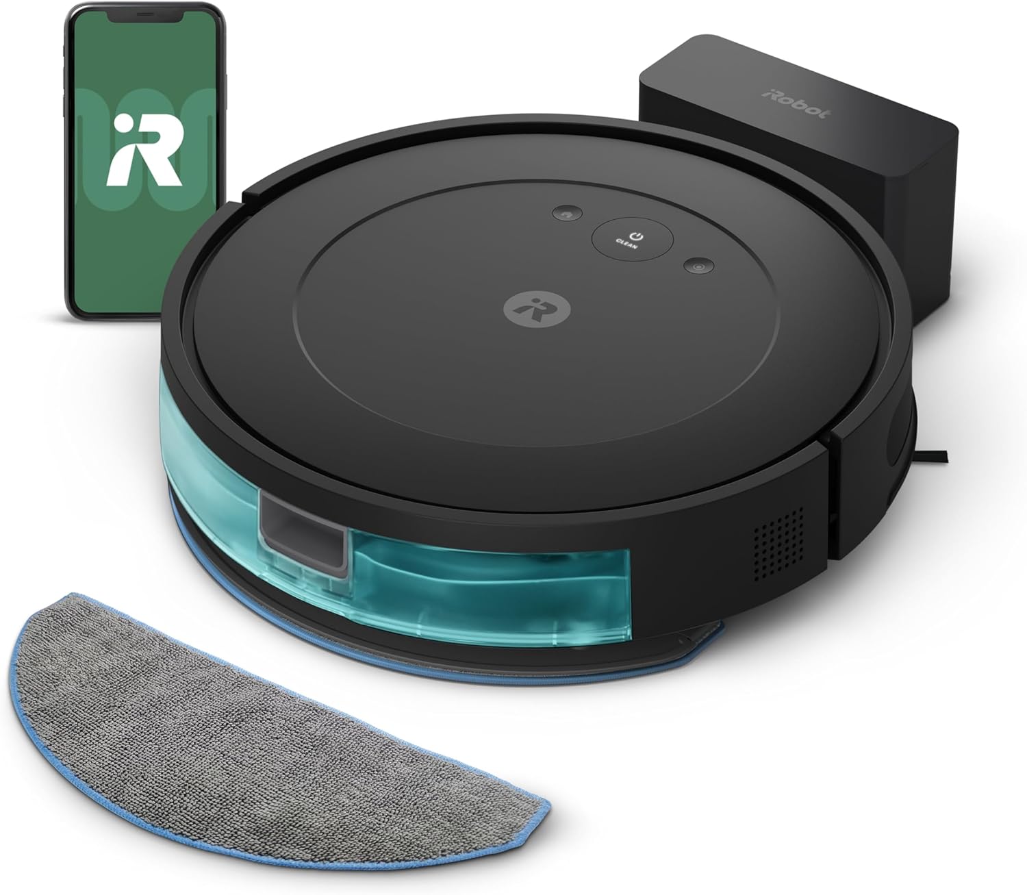 Robot Vacuum Mop Combo Y0140 - Smart Navigation & Powerful Suction