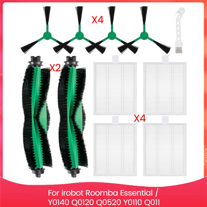 B98A-Replacement Parts For Irobot Roomba Essential Series Y0140 Q0120 Q0520 Y0110 Q011 Robot Vacuum Cleaner Accessories
